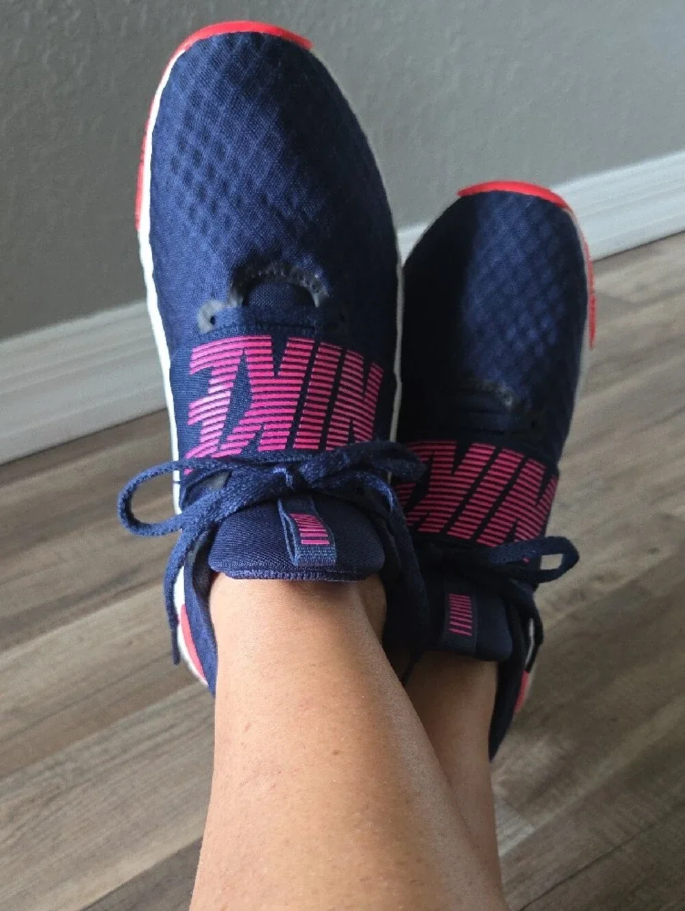 Nike Navy Renew In Season Tr Sneakers